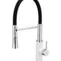 Кух.смеситель FRAP F4452-8 с картриджем черно-белый